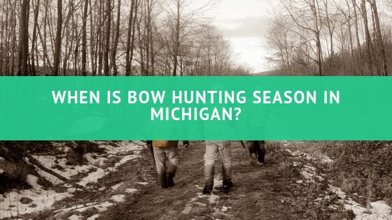 When is bow hunting season in Michigan