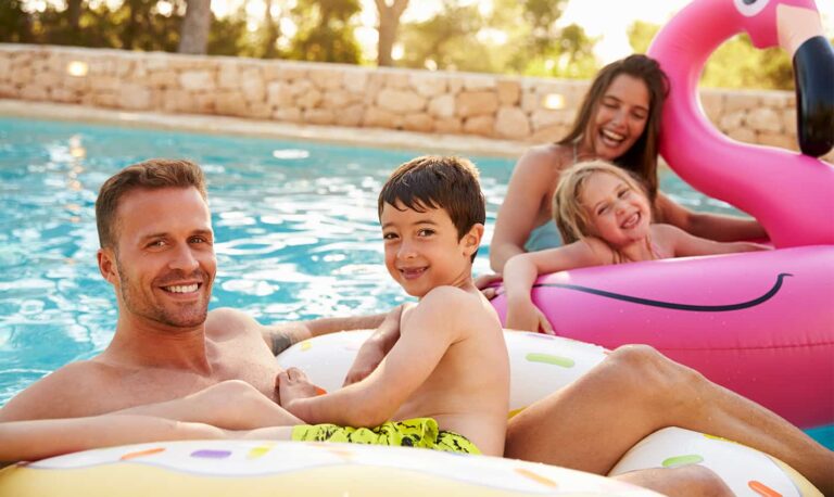 pool size for family of 5