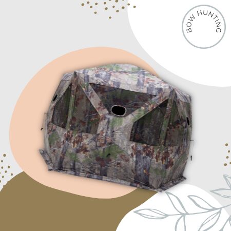 Barronett Blinds BX550BW Ox 5 Pop Up Portable 5-Sided Hunting Blind