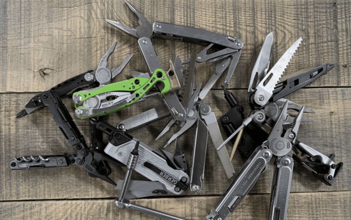 folding knives and multipurpose tools for hunters