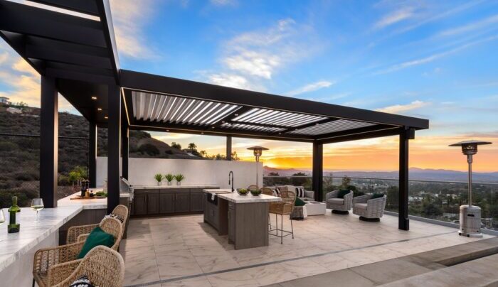 Adjustable Louvered Pergolas
