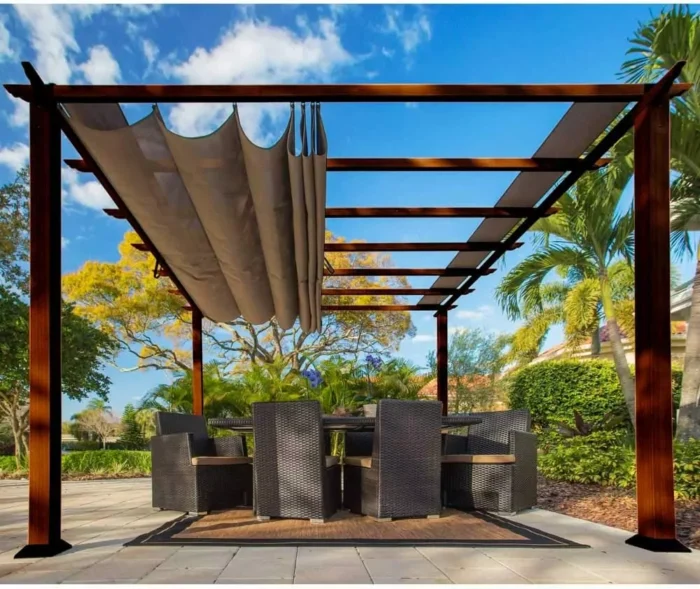 Innovative Pergola Shade Ideas- Enhancing Outdoor Comfort